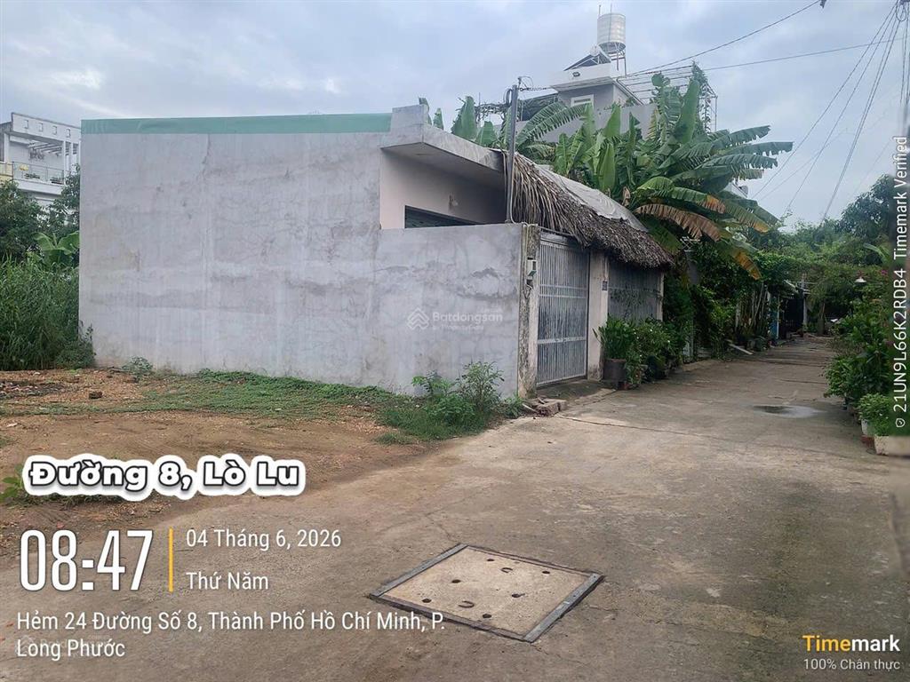 Bán đất hẻm xe ô tô, khu dân cư hiện hữu, gần khu đô thị đông tăng long