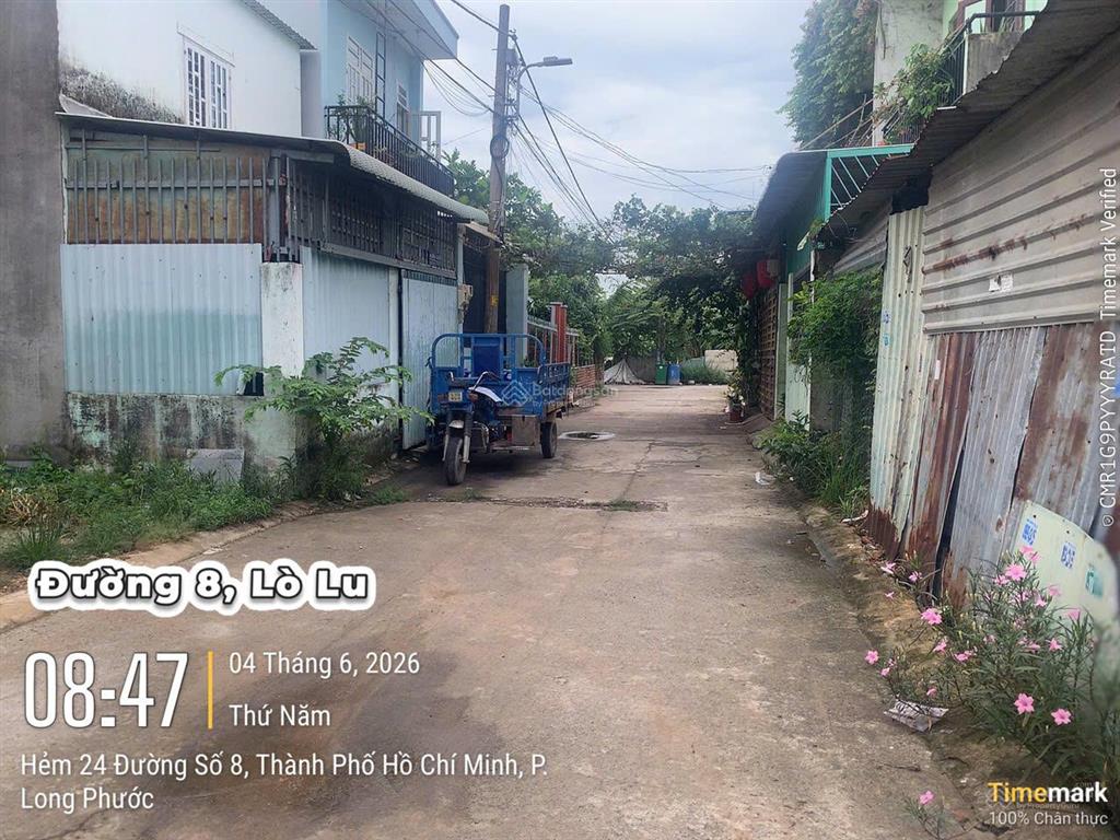 Bán đất hẻm xe ô tô, khu dân cư hiện hữu, gần khu đô thị đông tăng long