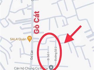 Bán đất nền dự án tại rio centro gò cát, xây dựng cao tầng có hầm