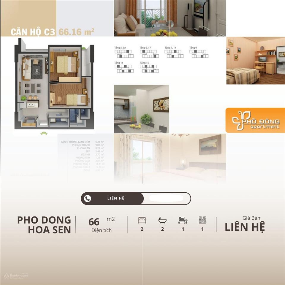 Bán căn hộ cc phố đông, 66m2  2pn2wc, phường phước long, tp. hồ chí minh.