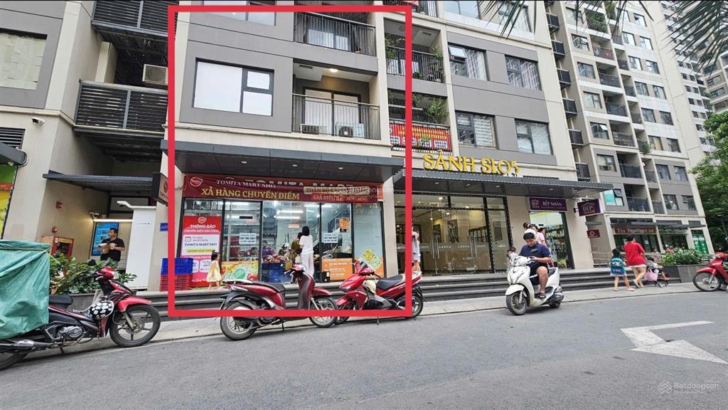 Bán căn shop sẵn hợp đồng thuê 65 triệu/tháng tòa s105, vinhomes smart city, giá thỏa thuận, 108m2