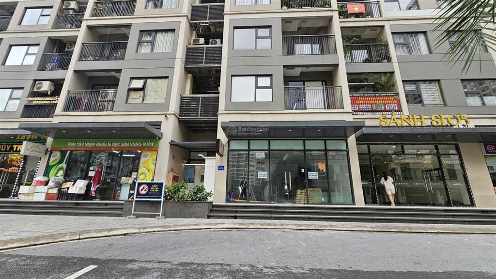 Bán căn shop sẵn hợp đồng thuê 65 triệu/tháng tòa s105, vinhomes smart city, giá thỏa thuận, 108m2