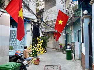 Bán nhà bình thạnh 48m2 ngay ngã tư hàng xanh  uef hẻm ô tô điện biên phủ