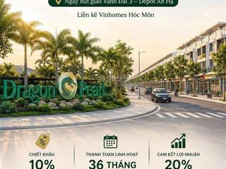 Dragon pearl kdc hiện hữu giá 19tr8/m2 shr  cơ hội sở hữu đất vàng kcn 200ha tại cửa ngõ tp. hcm