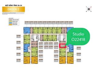 Căn studio tòa onsen 2 dự án sun  charmora city giá cđt rẻ nhất thị trương  hàng độc quyền