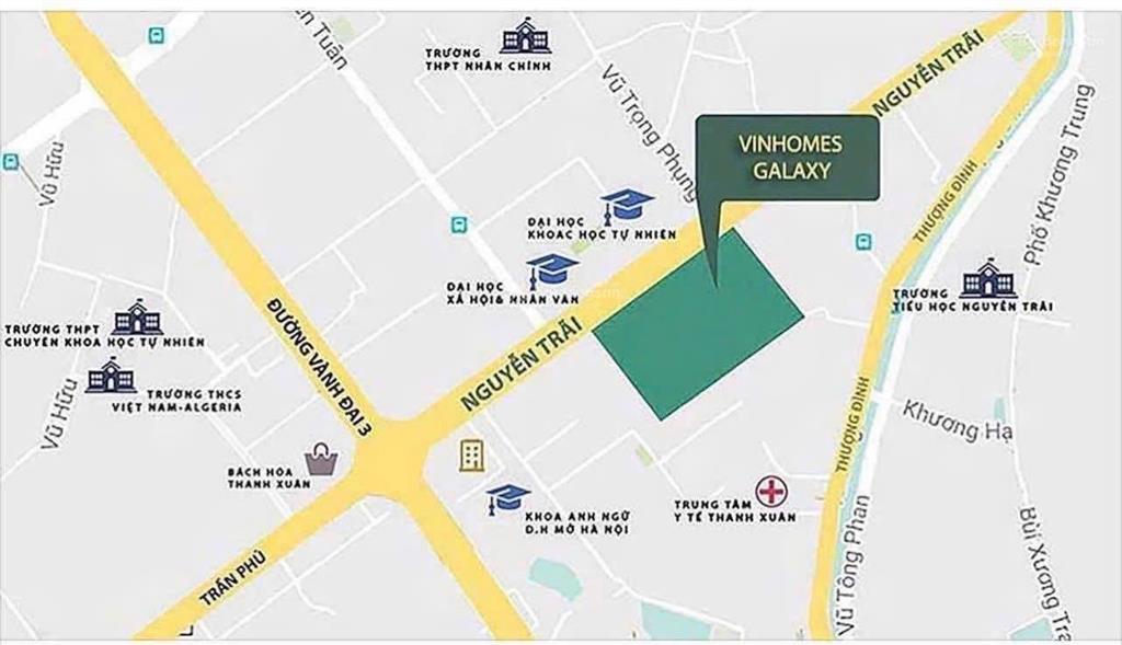 Trực tiếp quỹ căn đẹp,rẻ nhất dự án vinhomes cao xà lá nguyễn trãihà nội,quỹ đất kim cương hà nội