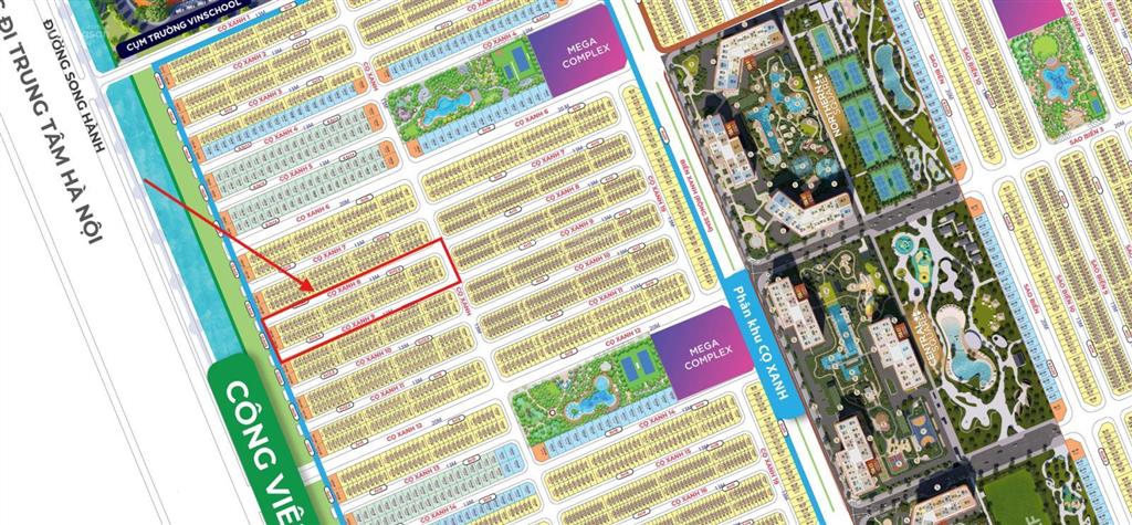 Bán biệt thự tại vinhomes ocean park 2, 8,8 tỷ, 62,5m2