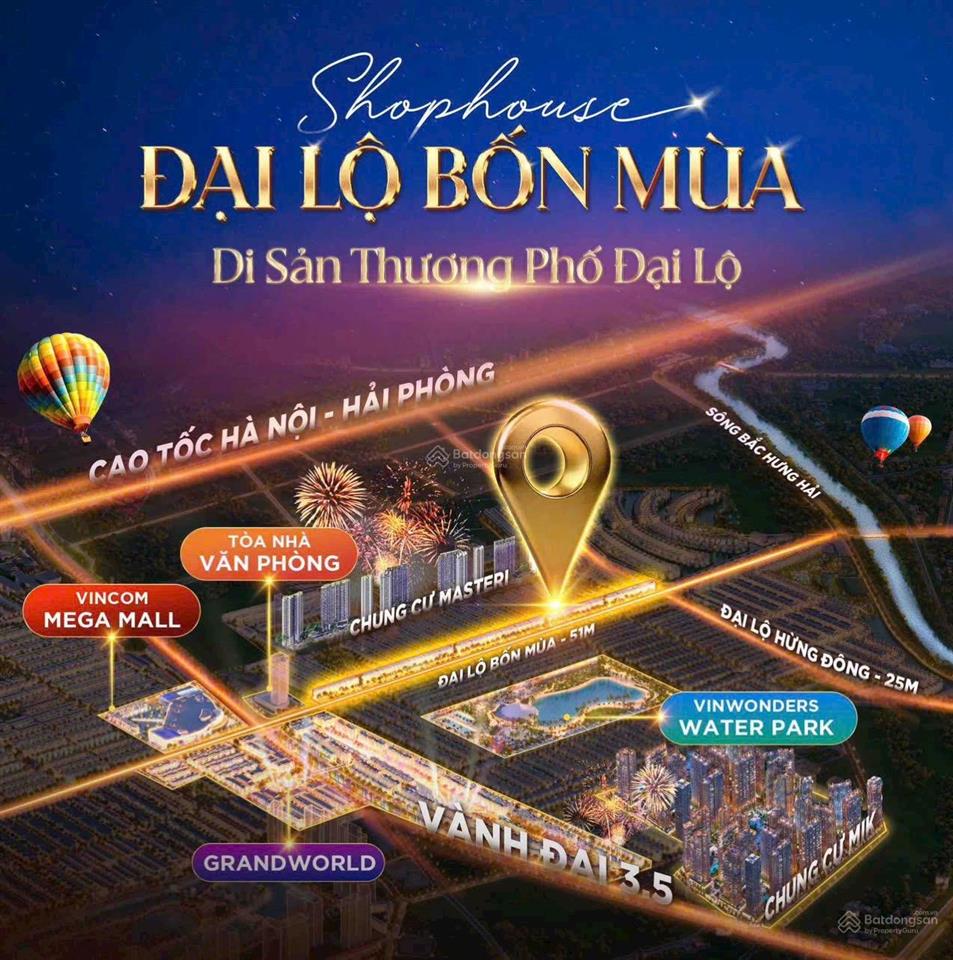 Hơn 13 tỷ cho một căn shophouse đại lộ bốn mùa vin 3