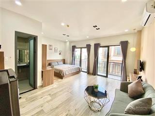Căn hộ studio ban công full nội thất nguyễn gia trí gần pearl plaza, landmark