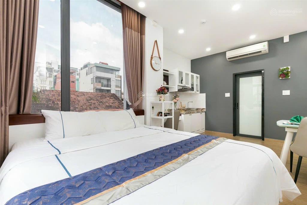 Căn hộ studio cao cấp, dọn phòng hàng tuần, thang máy nguyễn văn thương gần pearl plaza, landmark
