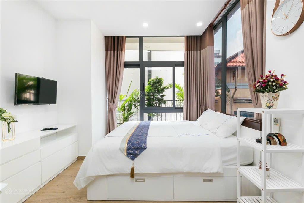Căn hộ studio cao cấp, dọn phòng hàng tuần, thang máy nguyễn văn thương gần pearl plaza, landmark