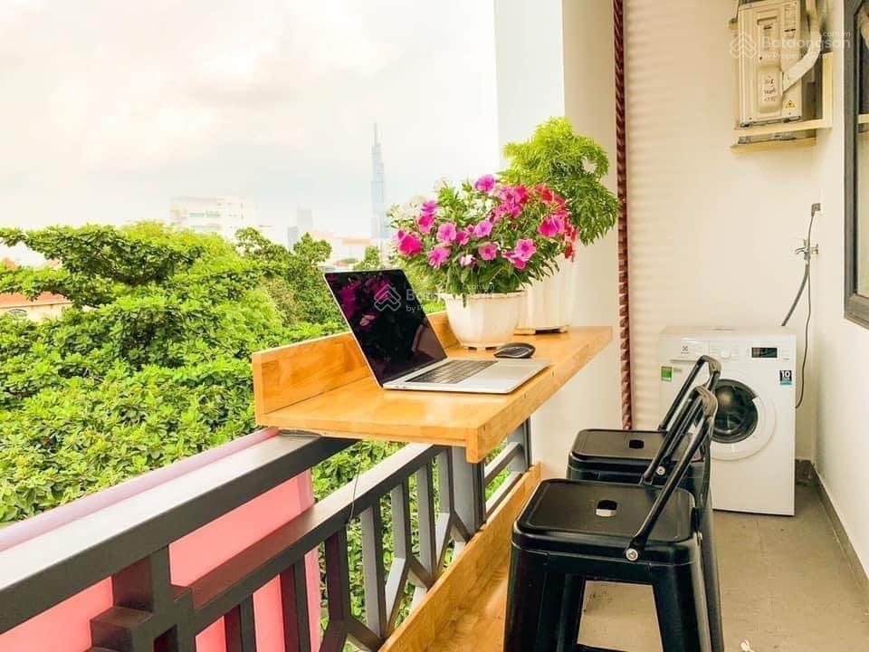 Căn hộ ban công full nội thất, máy giặt riêng bùi đình túy, bình thạnh
