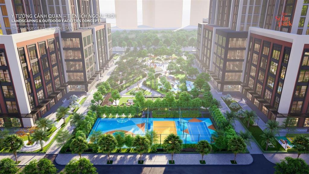 Cần tiền bán gấp cắt lỗ 500tr căn 1pn +1 toà g6 sola park không view nghĩa trang tầng trung