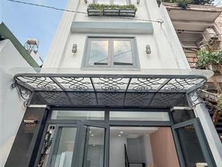 Bán nhà hẻm xe hơi nhỏ, sát mặt tiền  lê quang định, bình thạnh  nhà mới 100%  giá 5.88 tỷ