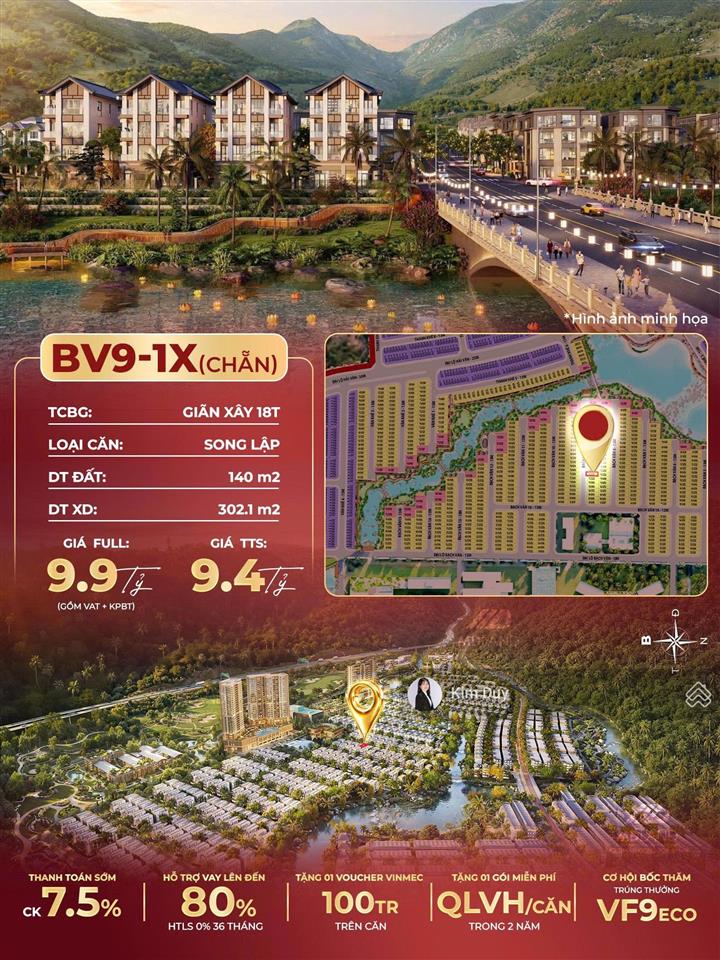 Biệt thự song lập vinhomes hải vân bay giá mở bán tốt nhất