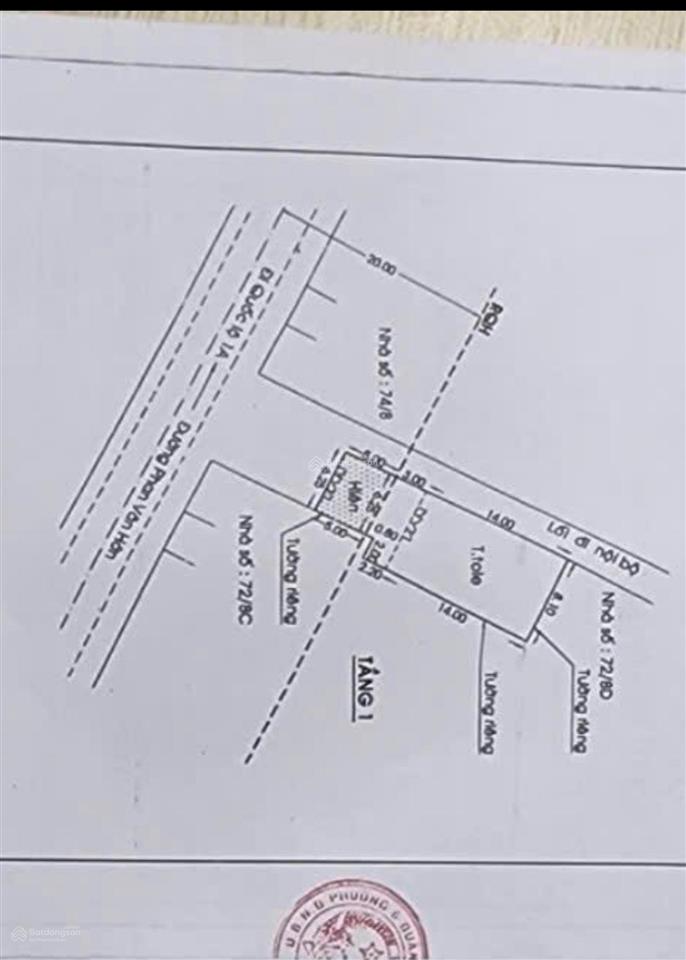Cho thuê hoặc bán nhà mặt tiền căn góc phan văn hớn, tân thới nhất, quận 12, tp.hcm 22tr/tháng