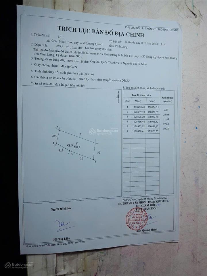 Bán đất tại tỉnh lộ 885, 5,5 tỷ, 174,7 m2, pháp lý đầy đủ