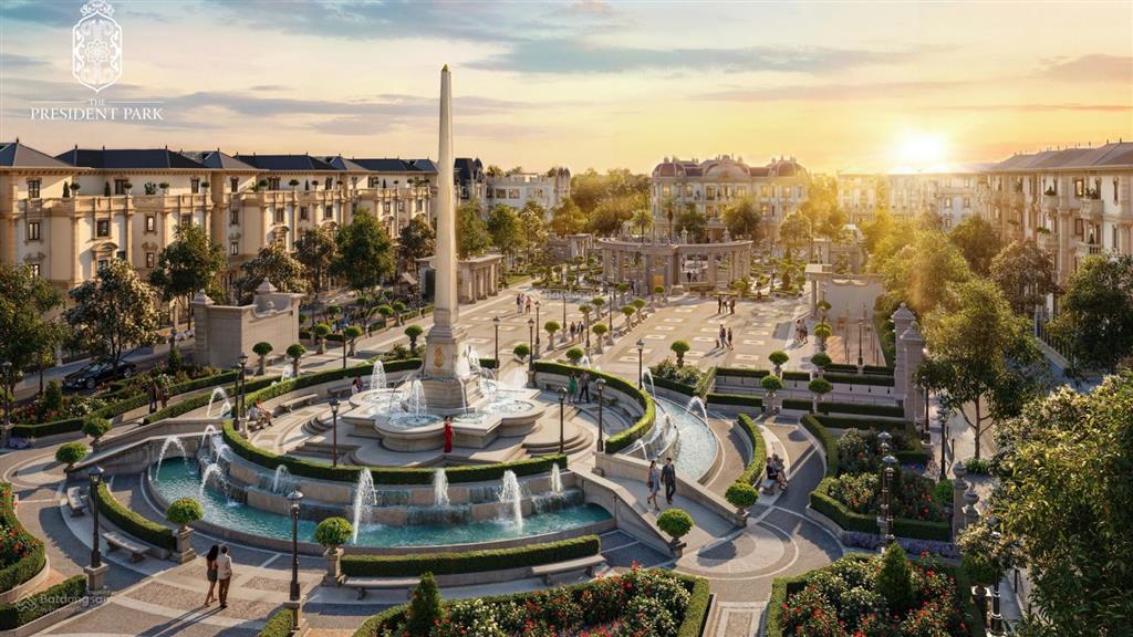 The president park khu đô thị siêu sang tọa lạc tại vị trí kim cương phía tây hà nội