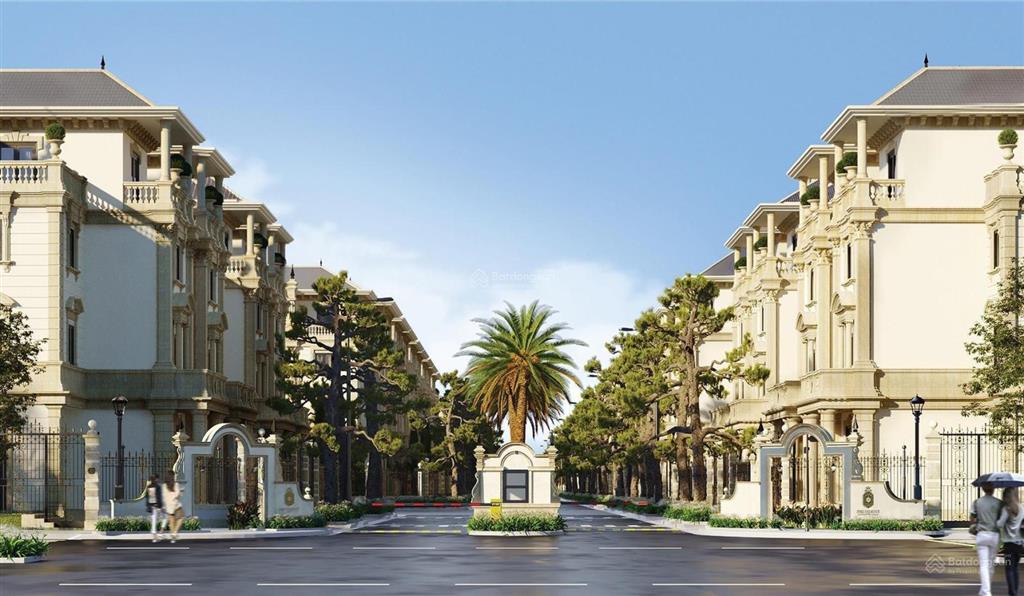 Biệt thự song lập the president park  196m2, mt10m, 5 sàn  vị trí đẹp trung tâm mễ trì, tp hà nội