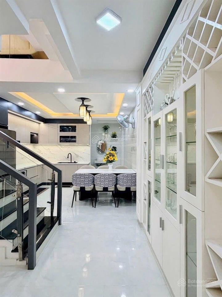Bán nhà mới gò vấp full nội thất cao cấp hẻm 10m gần dreamhome