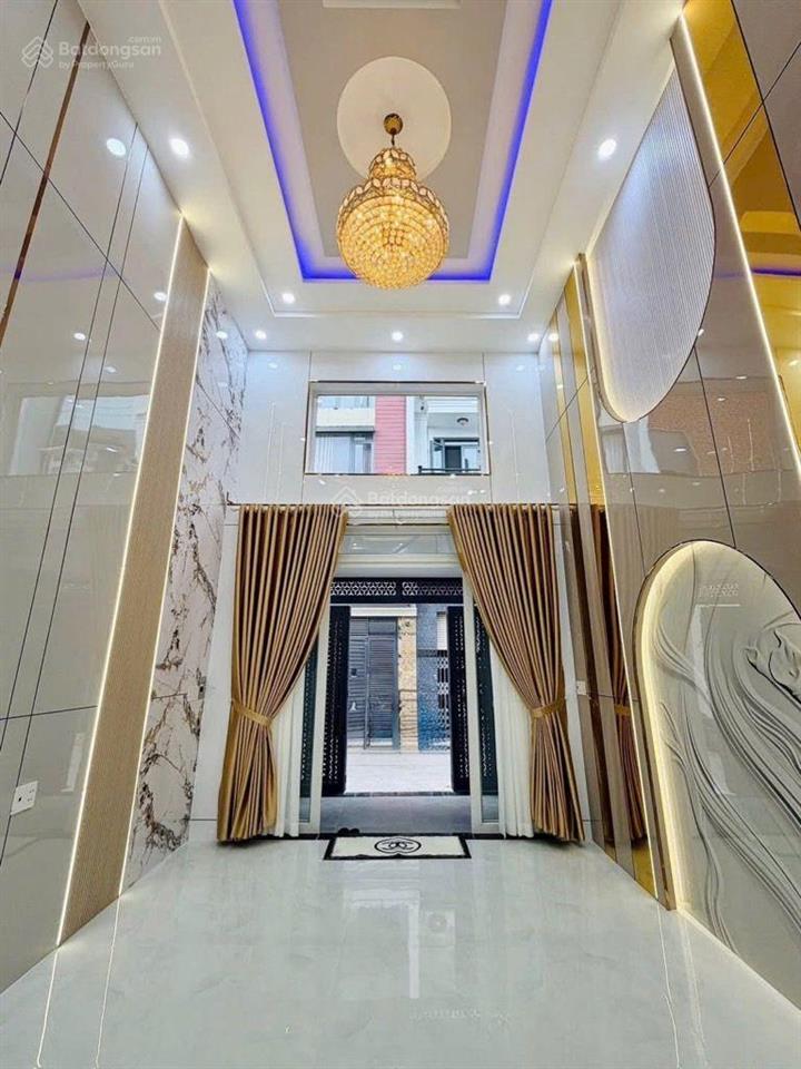 Bán nhà mới gò vấp full nội thất cao cấp hẻm 10m gần dreamhome