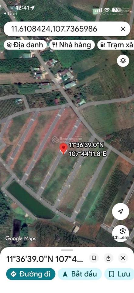 Đất đã được chuyển 80 mét đất ở