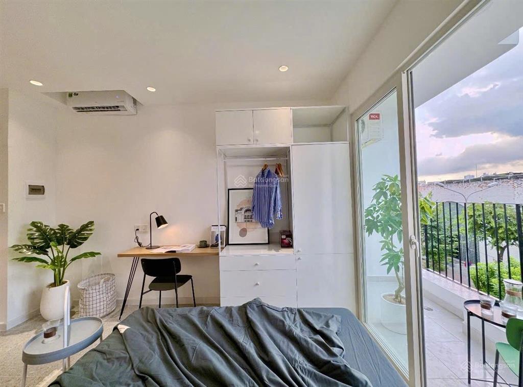 Studio ban công siêu thoáng đầy đủ tiện nghi nội khu an ninhyên tĩnh