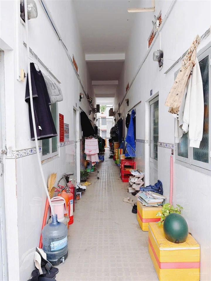 Bán dãy 20 phòng  (8 x 36m) sổ vuông a4  hiện hữu  đang cho thuê 60tr/tháng full phòng