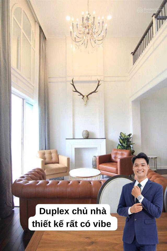 Chuyển nhượng duplex 6pn vista verde tháp vip nhất diện tích 350m2 nội thất vibe âu