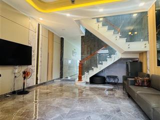 Quận 6  nhà đẹp  dt 5,2 x 20  hẻm thông xe hơi gần mặt tiền hậu giang khu bình phú