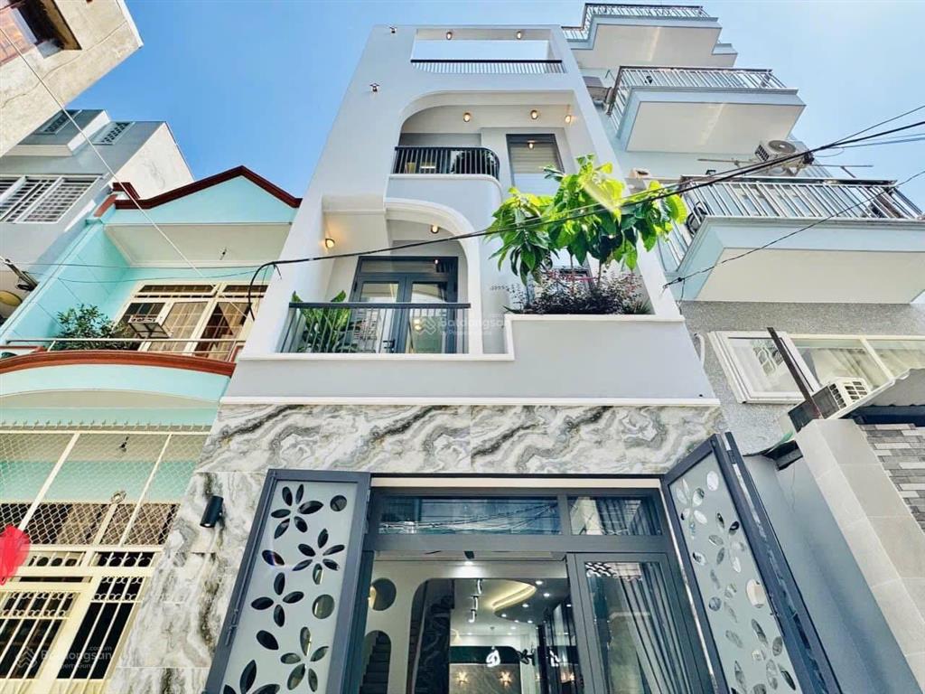 Bán nhà riêng ngay đ. trần huy liệu, phường 15, phú nhuận. giá 4,9 tỷ /64.6m2 (4,5 x 14m) hẻm 6m