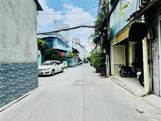 Xe hơi đỗ  cách mạng tháng 8  48m2  2 mặt tiền hẻm  dòng tiền 16tr/t ,