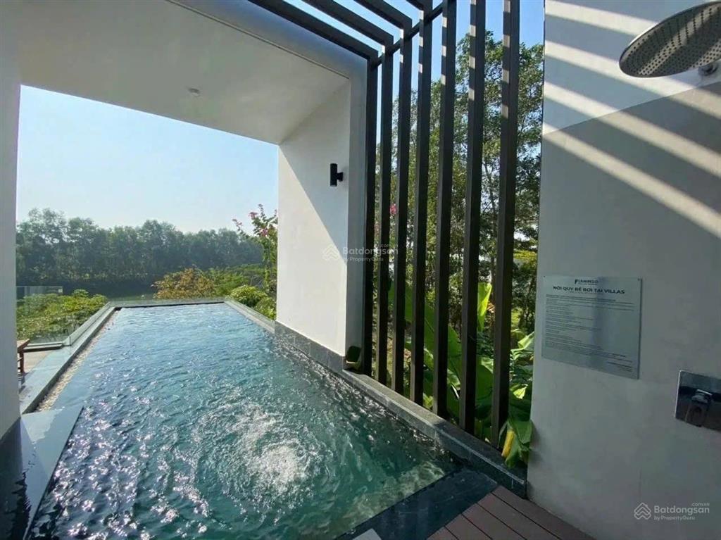 Bán biệt thự mặt hồ 400m flamingo đại lải 4pn, bể bơi riêng, sổ lâu dài giá 23 tỷ