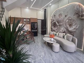 Nhà phố full nội thất ngang 5m hxh thạnh lộc 37 gần chợ thạnh xuân quận 12  4pn  5,54 tỷ