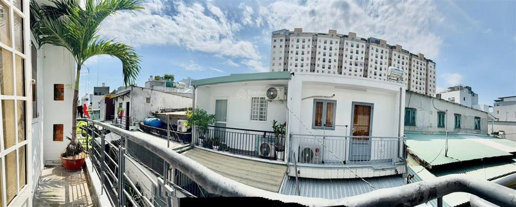 Nhà trệt lầu ngang khủng 5m nở hậu 6m thạnh lộc 27 gần ngã tư ga 55m2 hơn 4 đồng