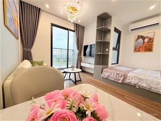 Cho thuê studio full nội thất 7tr5 bao phí dịch vụ tại the zurich vinhomes ocean park nhà mới 100%