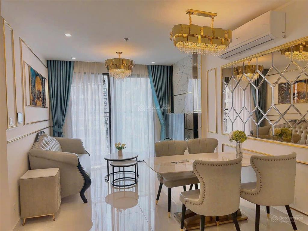 Cho thuê căn 1pn full đồ luxury, 48m2, 7 triệu 500 tại vinhomes ocean park. miễn phí môi giới 100%