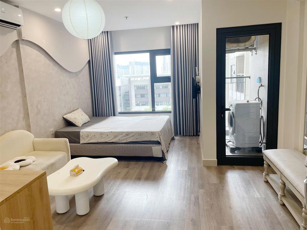 Rẻ! cho thuê căn studio full đồ 6tr bao phí dịch vụ tại vinhomes ocean park. miễn phí môi giới 100%