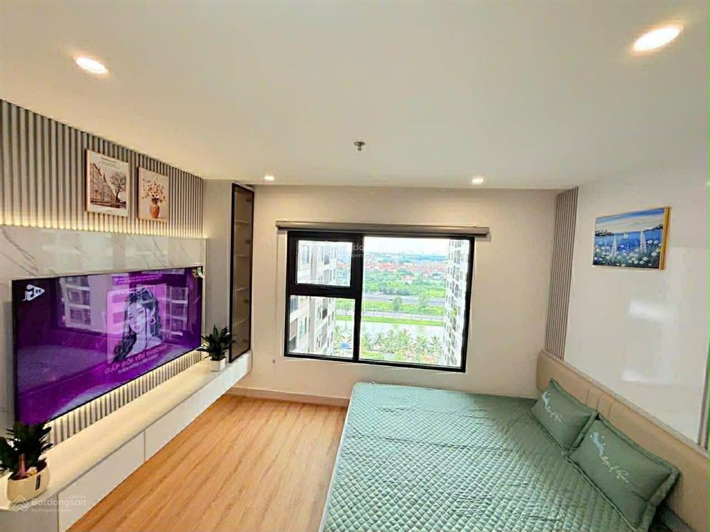Cho thuê căn studio đồ đẹp lung linh, 36m2 chỉ 6 triệu 7 tại vinhomes ocean park. miễn phí môi giới