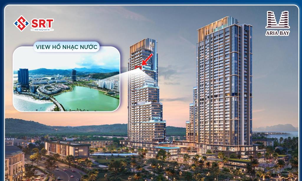 Căn hộ studio siêu đẹp tại aria bay. hưởng ưu đãi chiết khấu tốt nhất thị trường.