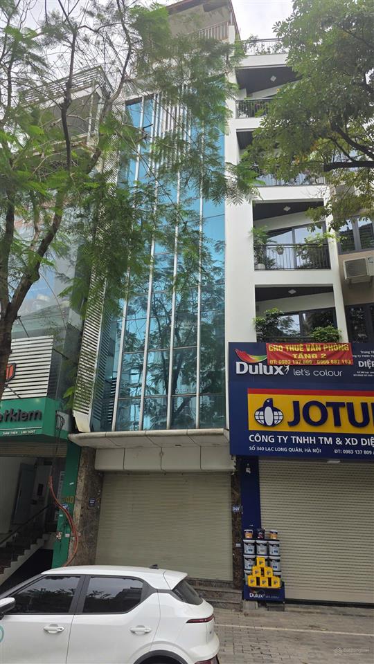 Chính chủ cho thuê nhà mặt phố 340 lạc long quân. vị trí đắc địa, thang máy.  0903 438 ***