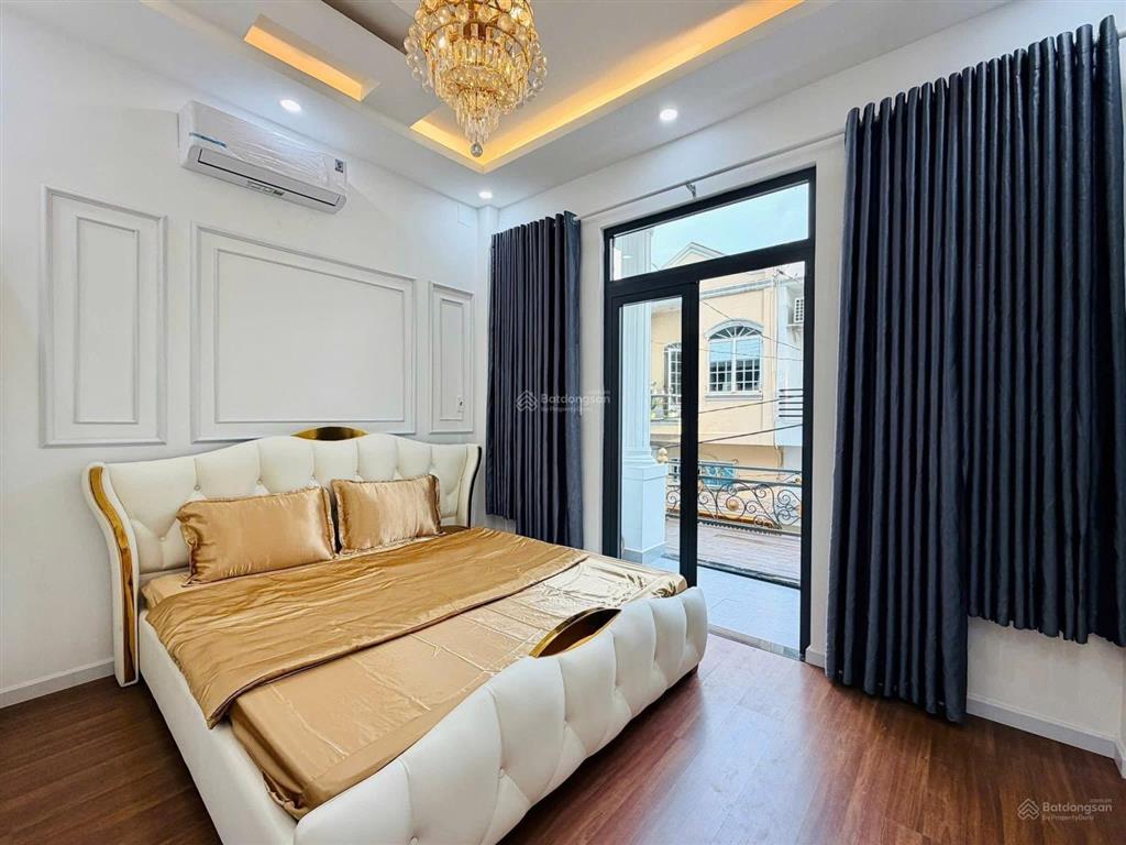 Bán nhà gò vấp mới 5 tầng 4x17m, hxh thông gần quang trung chỉ 8,9 tỷ tl