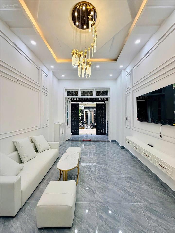 Bán nhà gò vấp mới 5 tầng 4x17m, hxh thông gần quang trung chỉ 8,9 tỷ tl