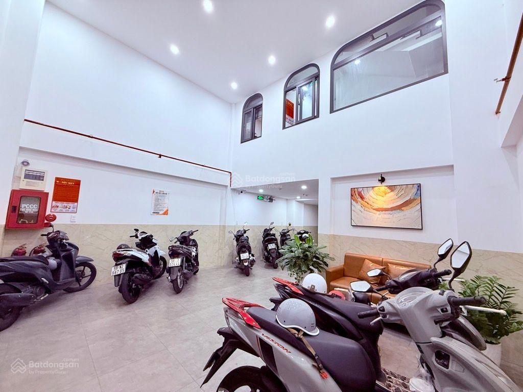 Bán tòa chdv cao cấp, ngang 6.4x18m, gần ga t3 sân bay 15p, thực thu 100tr/tháng chỉ hơn 21 tỷ tl