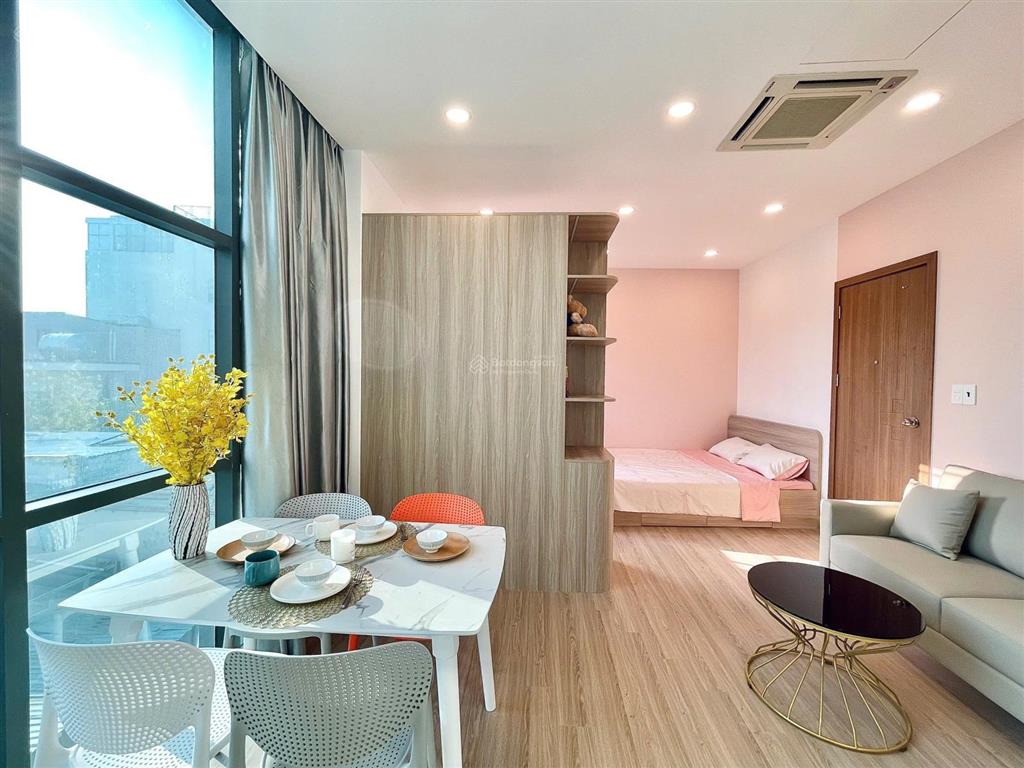 Bán tòa chdv cao cấp, ngang 6.4x18m, gần ga t3 sân bay 15p, thực thu 100tr/tháng chỉ hơn 21 tỷ tl