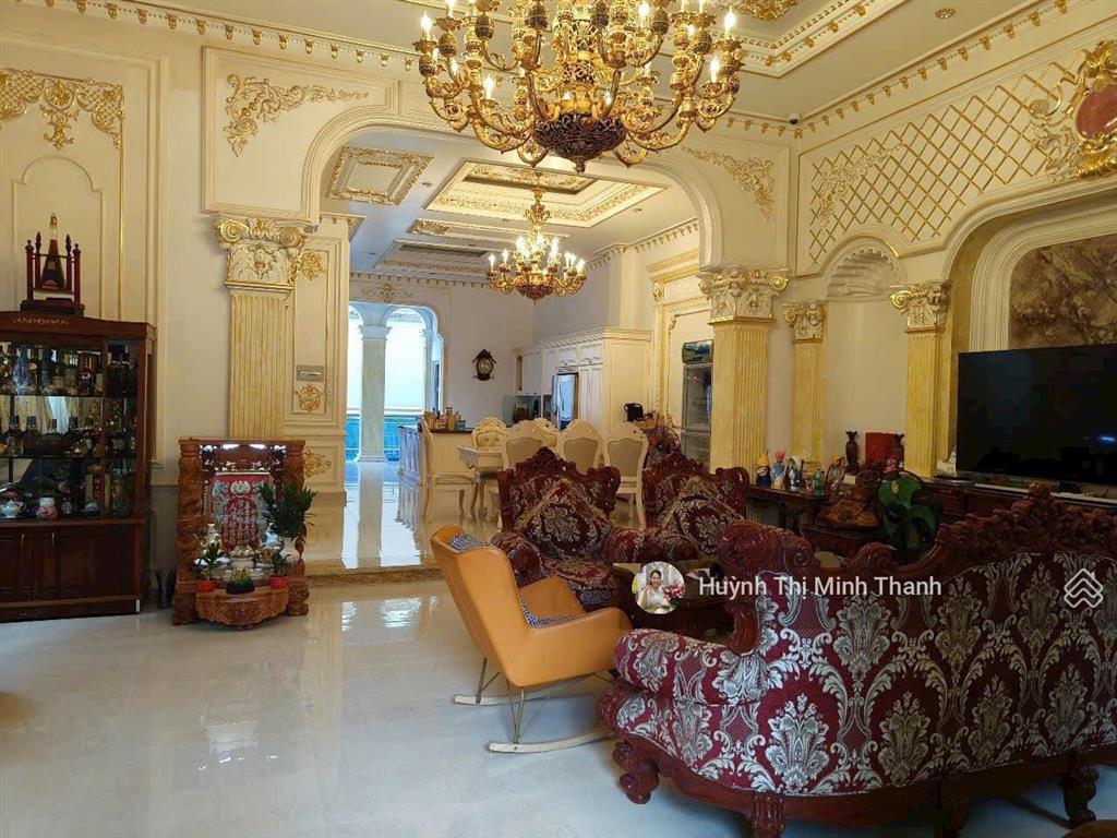 Biệt thự châu âu đẳng cấp  trung tâm p7 tân bình  396m2  thang máy hồ bơi sân vườn hơn 60 tỷ