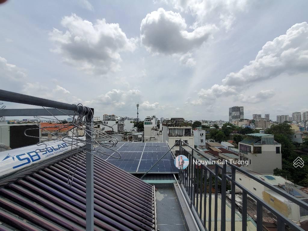 Bán nhà hẻm oto 6m ngay đại học hutech  nguyễn gia trí nối dài. 6 tầng, thang máy, chdv 65tr/tháng