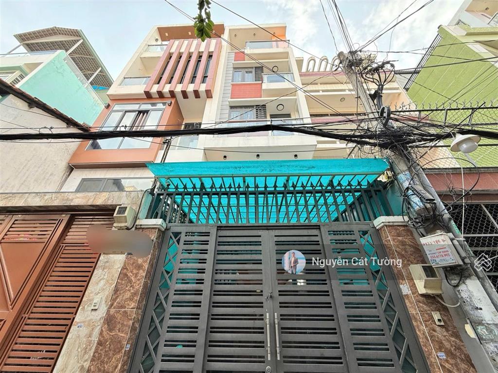 Bán nhà hẻm oto phan đăng lưu. diện tích 55m2. nhà mới 5 tầng.cho thuê 30 tr/th.tặng full nội thất.