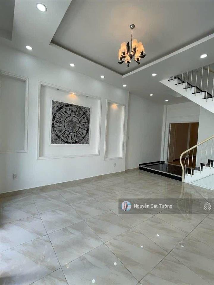 Bán nhà hẻm oto 6m cư xá phan đăng lưu. ngang 4.5 x17m  4 tầng khu đồng bộ ngay cầu bông