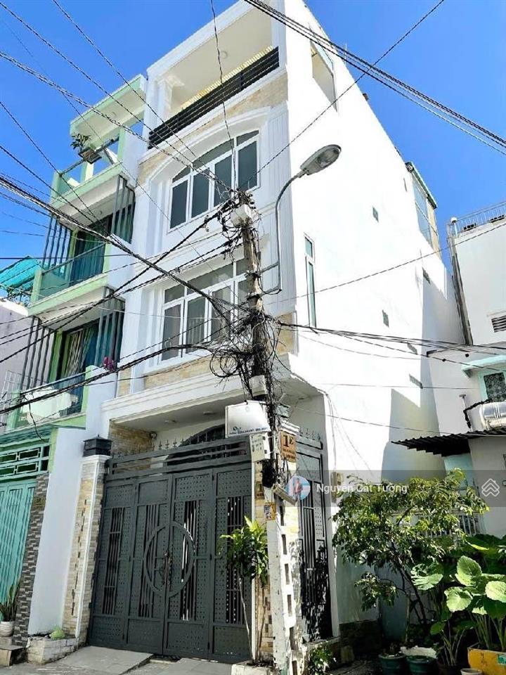 Bán nhà hẻm oto 6m cư xá phan đăng lưu. ngang 4.5 x17m  4 tầng khu đồng bộ ngay cầu bông